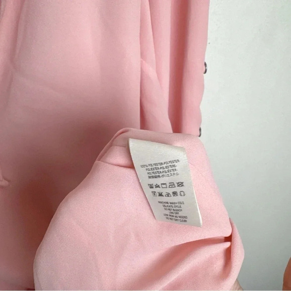 Free People Womens Small Georgine Mini Dress  Gossamer Pink - Picture 10 of 13